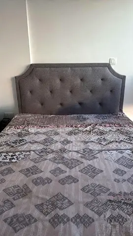 Stylish Bed with Storage Drawers