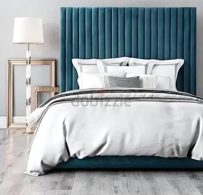 King Size Brand New Luxury
Customisable Bed with luxurious Design Headboard in premium Valvet