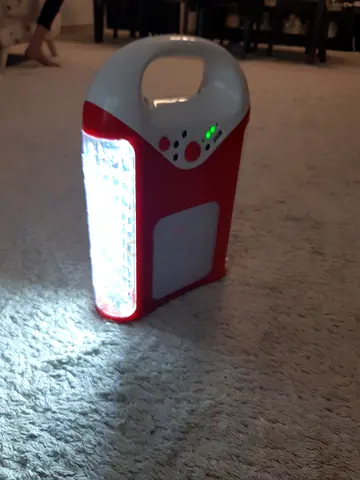 Rechargeable Portable LED Emergency Lantern - Good Condition