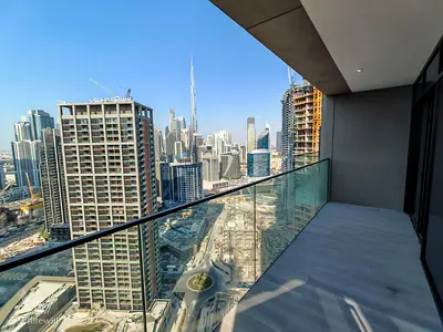 Rented | High Floor | Burj Khalifa and Canal View | Corner Unit