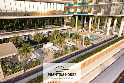 1BR Apartment | Lazord by LAPIS | Terrace with Pool Feature