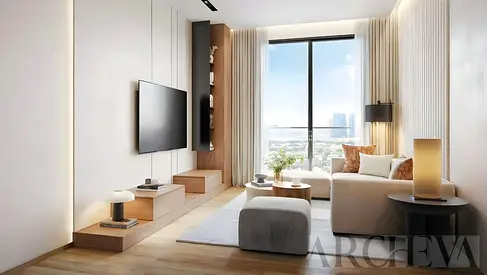 شقة 3 غرف نوم | برج سندريلا | إطلالة على الجولف والمسبح | مفروشة