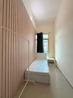 Private Partition with own Balcony Access for Male Bachelor Only