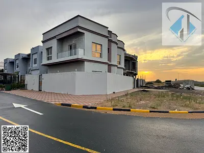 Corner villa, electricity, water and air conditioning included, near Sheikh Mohammed Bin Zayed Road