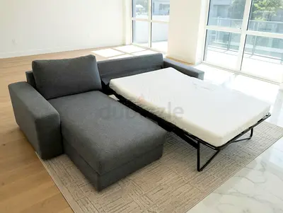 Ikea vimle L shape sofa bed with mattress