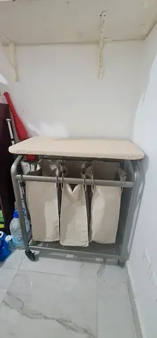 Compact Changing Table with Storage Bags