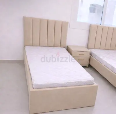 Brand New luxury single size bed frame with mattress available