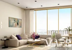 2BR Apartment |Full Lagoon View | Balcony