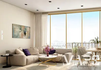 شقة بغرفتي نوم | إطلالات على البحيرة والمارينا | شرفة | دخول المسبح والنادي الرياضي