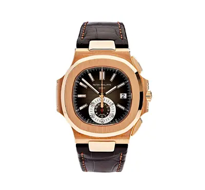 Patek Philippe Nautilus 5980R-001 Black Brown Dial 40.5Mm
