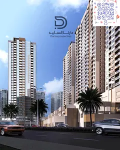 2 Bedroom Apartment with Living Room – Partial Sea View &amp; Partial Sharjah View B3