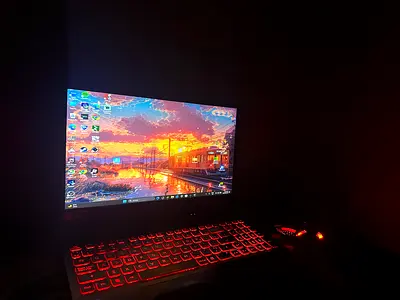 Gaming Desktop with High-Quality Display