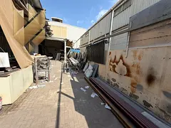 A warehouse or factory for rent in Industrial Area 13, suitable for iron or aluminum.