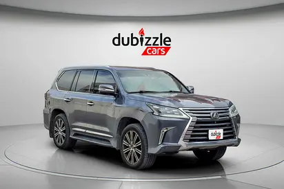 AED 2887/month | 2019 Lexus LX-Series LX 570 Platinum | GCC Specs | Ref#445626