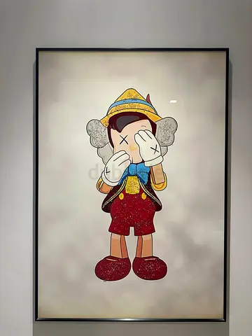 Set of 3 Pop-Art Wall Paintings – 70×100 cm Each