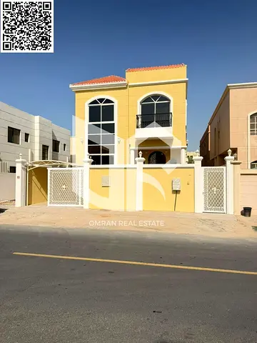 Own a distinctive villa in the heart of Ajman, Al Rawda area, on Sheikh Ammar Street, with a large yard.