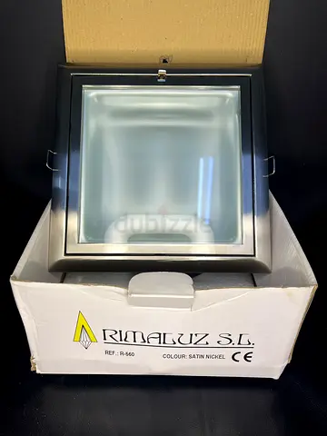 Modern Square selling Lamp with Frosted Glass Design