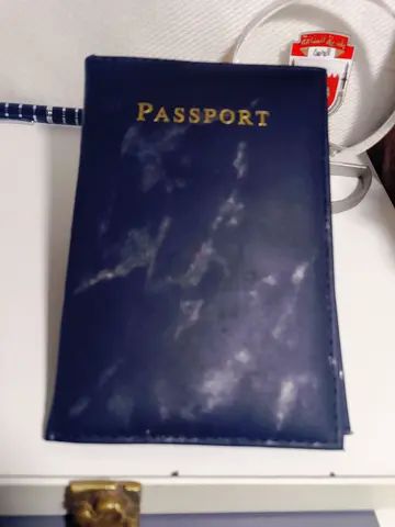 Blue Passport Cover / Holder - Used