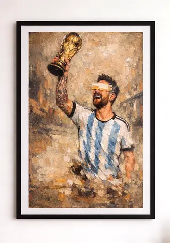 A3 Framed Art Print – لوحة فنية جاهزة بإطار أنيق