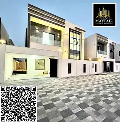 .Opportunity to own a luxury villa in Al Zahia – Ajman | Two floors | Super deluxe finishing