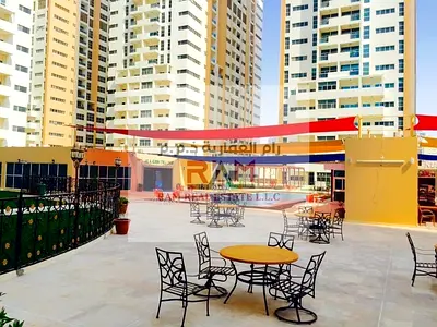 2-bedroom apartment in Ajman One Towers, prime location with a spacious layout ideal for living or investment