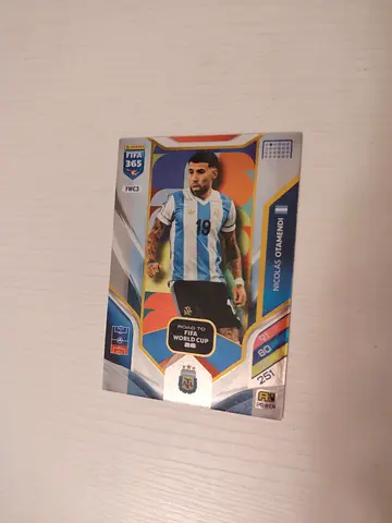 Nicolas otamendi football card