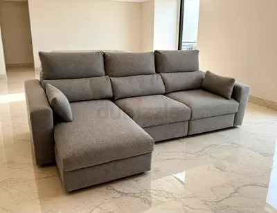 Ikea eskilstuna L shape sofa under storage