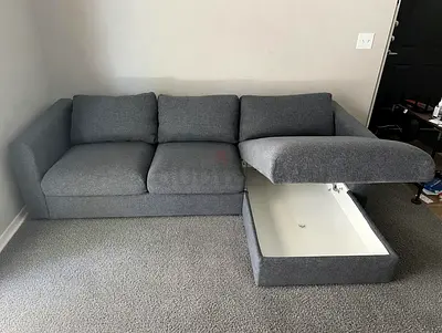 Ikea vimle gunnared dark Sofa