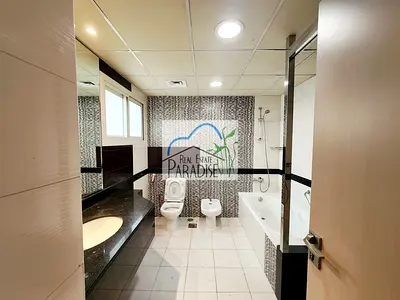 away from fly zone/spacious villa 5 bedroom all attached bath/maids room central ac/ decent back yard garden/ large fitted kitchen/for rent in mirdif