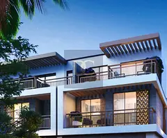 4-Bed Violet Villa | Multiple Balconies | Pool &amp; Garden Views