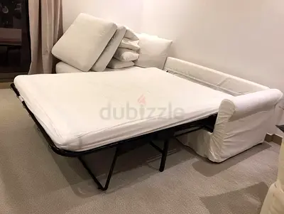 Ikea  gronlid L shape sofa bed with mattress