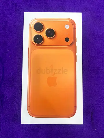 17 PRO 256 GB Brand new sealed orange iPhone (boxed)