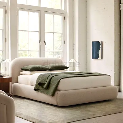 Beige colour 180*200 king size bed