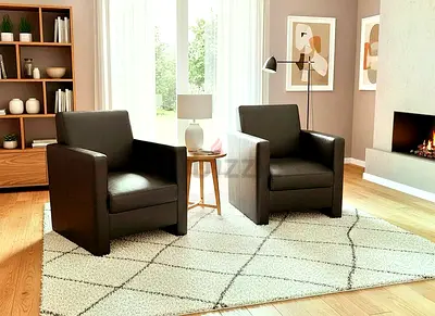 Italian Leather armChairs