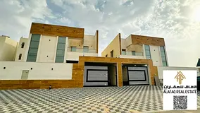 5BR Villa for Rent in Al Bahia Ajman Spacious Living Area Maid Room Modern Kitchen Private Parking P