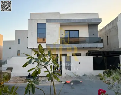 A villa with all electricity, water and air conditioning fees included, on the main street, ready to move in, in the most prestigious areas of Ajman.