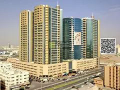 Spacious 1BHK Apartment for Rent in Horizon Tower, Ajman | Open View | Family Only