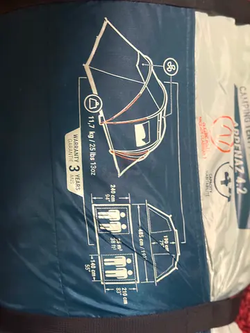 Brand New Camping Set – Quechua Tent + 2 Air Mattresses