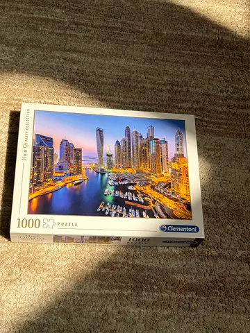 1000-Piece Puzzle of Marina Bay, High Quality Collection