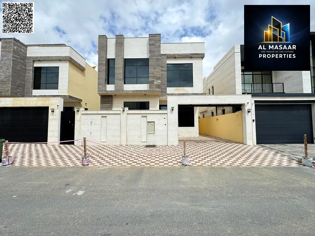 Luxury villa for sale in Al Yasmin – modern design and VIP finishing, including central air conditioning