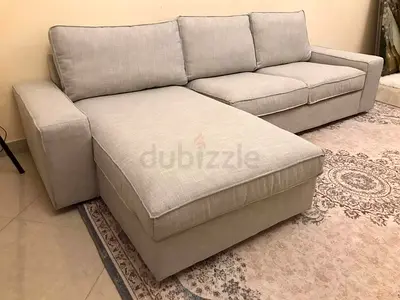 IKEA Kivik L Shape Sofa Grey Excellent condition