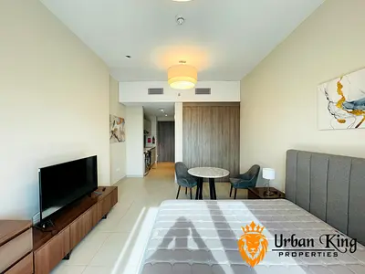 Fully furnished studio | 4-cheques | Higher floor