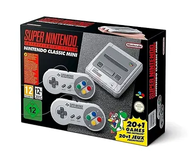 Super Nintendo Entertainment System Classic Edition Console.