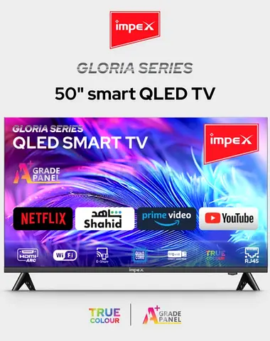 Impex Gloria Series 50 Smart QLED TV