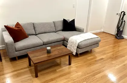 West elm Eddy L shape sofa