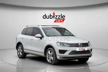 Inspected Car | 2015 Volkswagen Touareg Bluemotion Technology | GCC Specs | Ref#444602