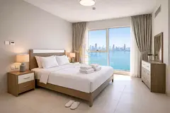 Fully furnished Ready 2BR with Seaview in 10k aed