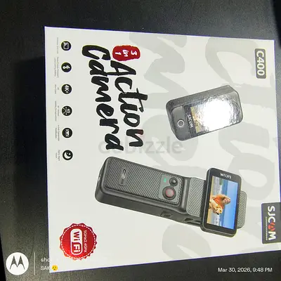 SJCAM C400 4K Action Camera - Boxed, Unused