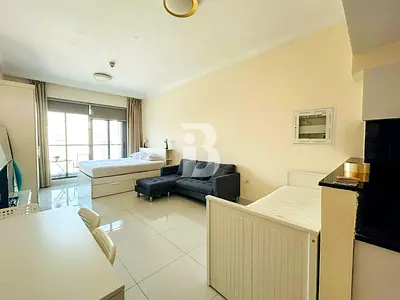 IDEAL STUDIO | FURNISHED | HIGH FLOOR | BURJ VIEW