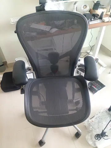 Newest Remastered V2 Version Herman Miller Aeron Chair Size B Full Option